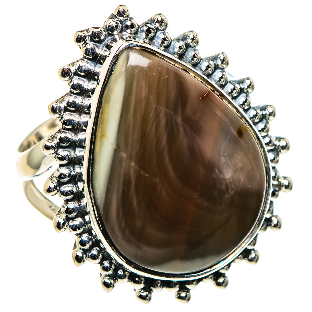 Willow Creek Jasper Rings handcrafted by Anasilvercos - RING96250