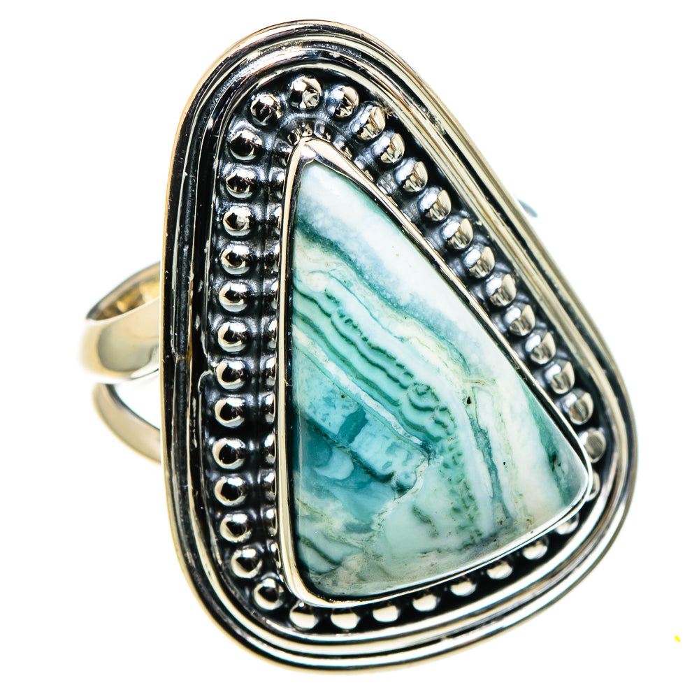 Ocean Jasper Rings handcrafted by Anasilvercos - RING96265