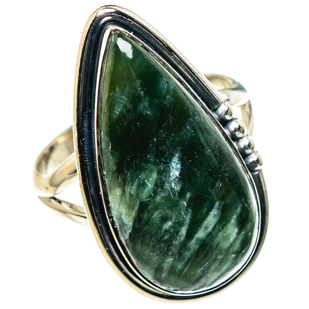 Seraphinite Rings handcrafted by Anasilvercos - RING96287
