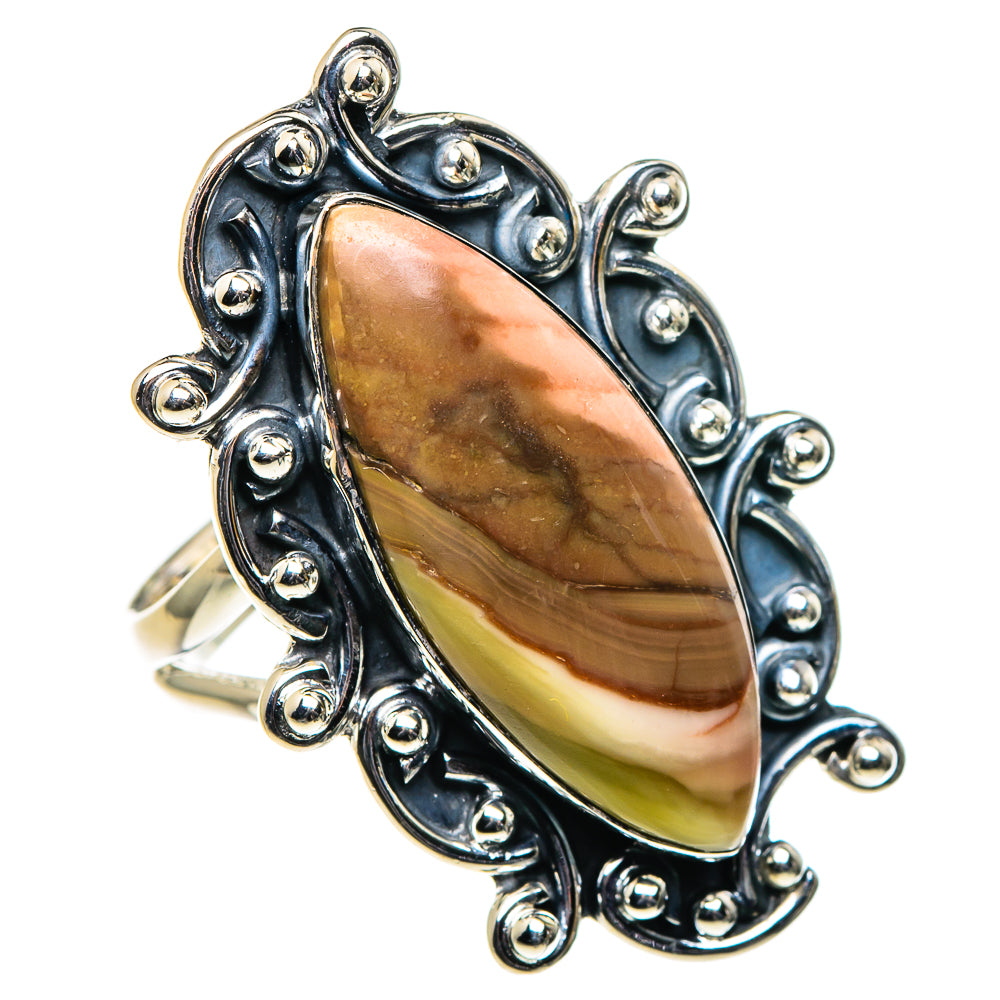 Willow Creek Jasper Rings handcrafted by Anasilvercos - RING96291