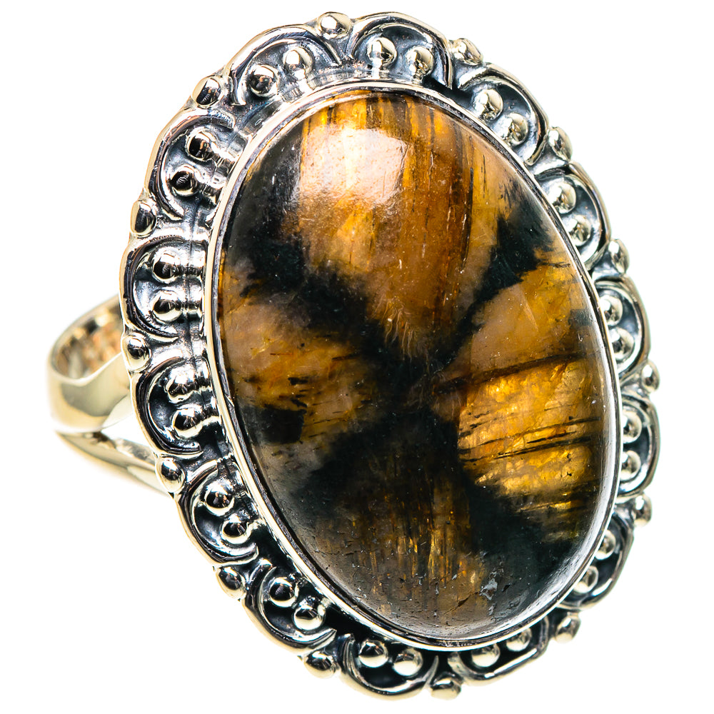 Chiastolite Rings handcrafted by Anasilvercos - RING96294 - Photo 2