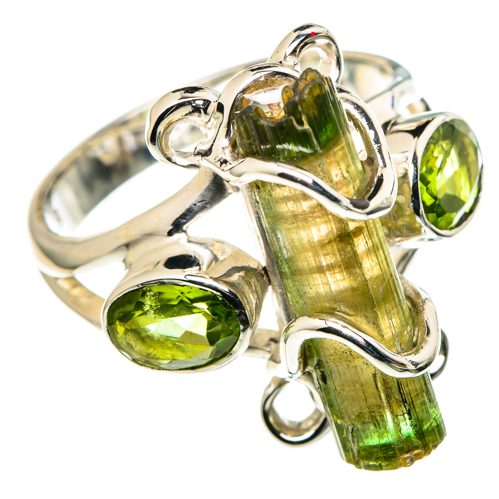 Citrine, London Blue Topaz Rings handcrafted by Anasilvercos - RING96314