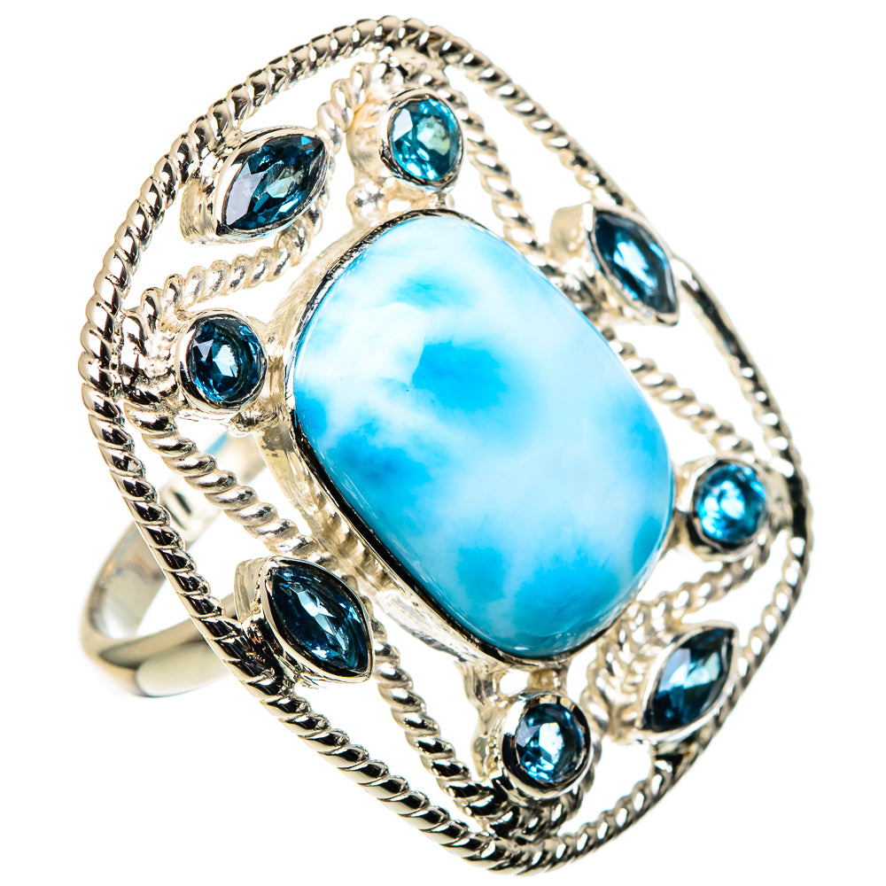 Labradorite Rings handcrafted by Anasilvercos - RING96327
