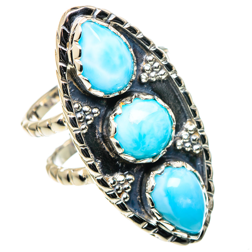 Labradorite, Amethyst Rings handcrafted by Anasilvercos - RING96336