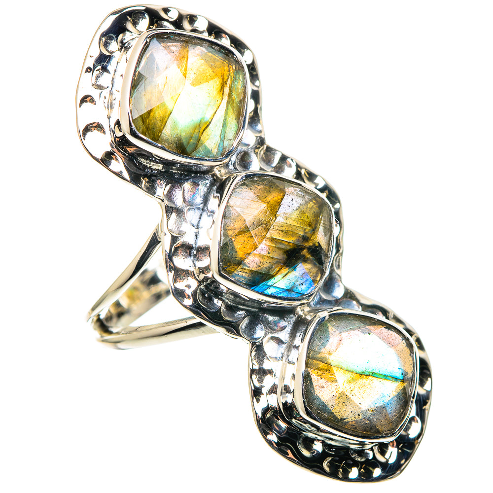 Larimar Rings handcrafted by Anasilvercos - RING96348