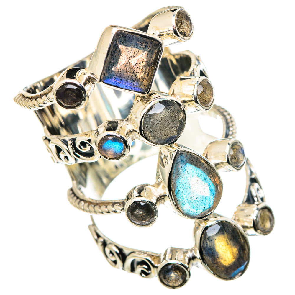 Larimar Rings handcrafted by Anasilvercos - RING96351