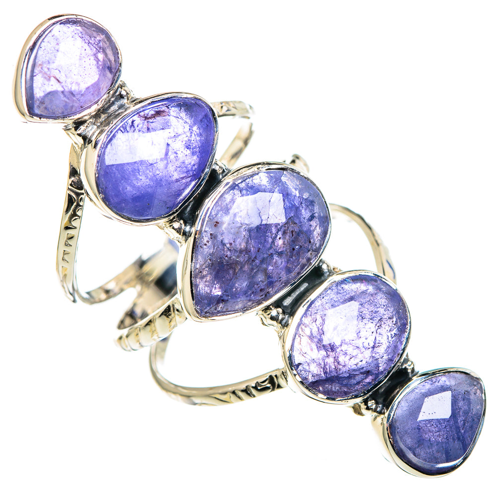 Rainbow Moonstone Rings handcrafted by Anasilvercos - RING96371