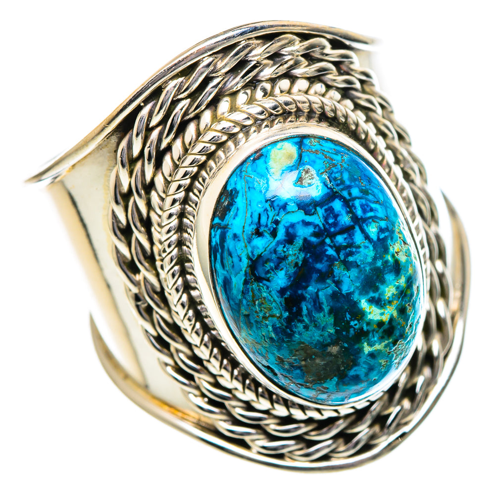 Shattuckite Rings handcrafted by Anasilvercos - RING96427