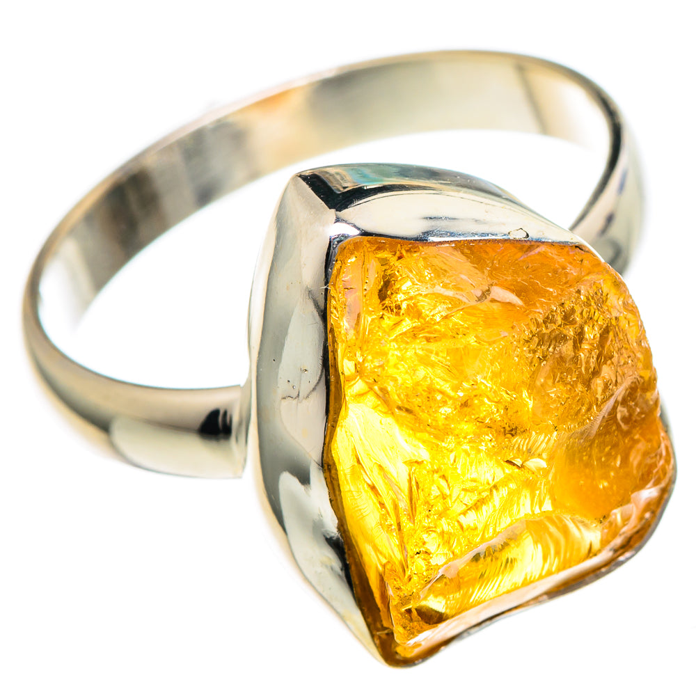 Citrine Rings handcrafted by Anasilvercos - RING96433