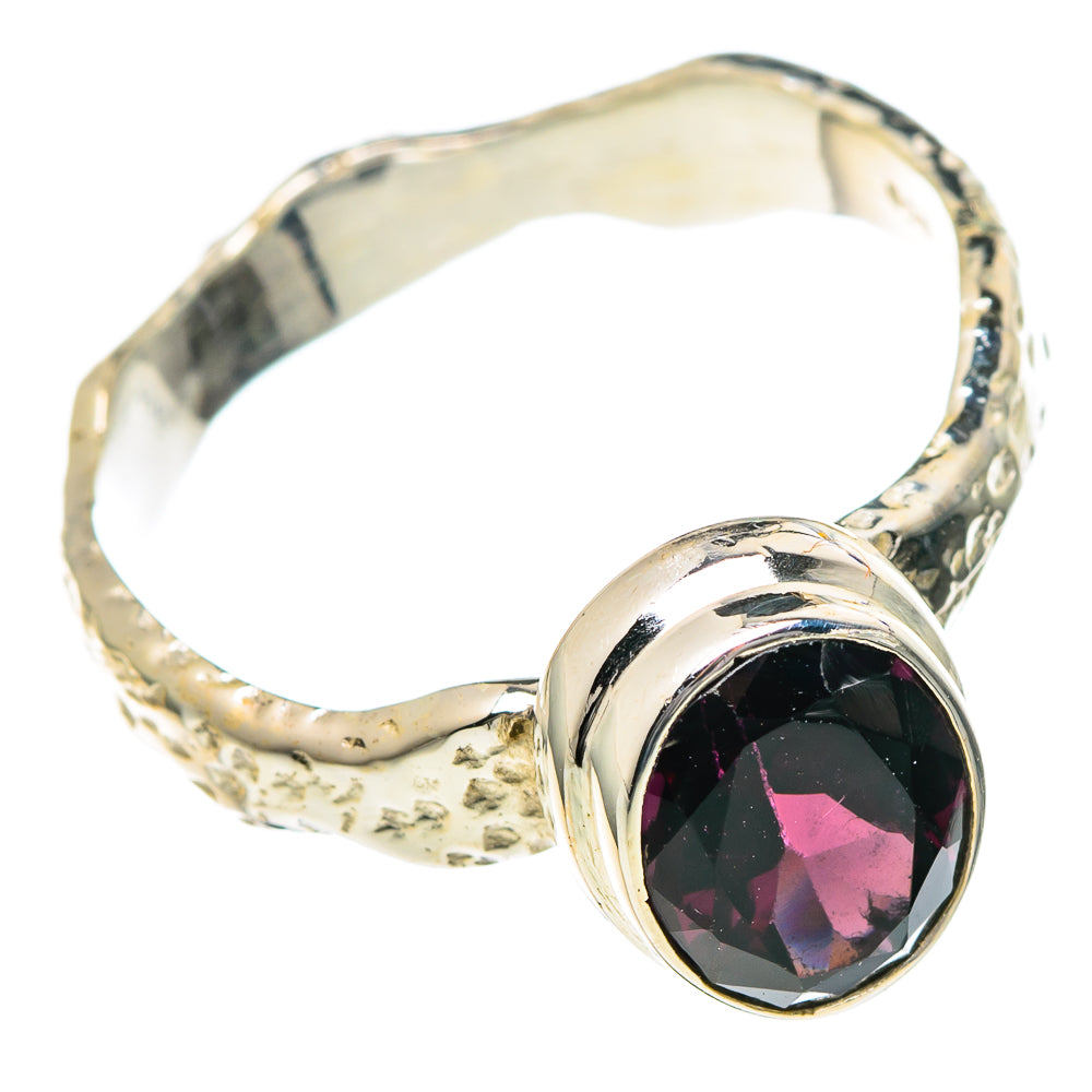 Red Spinel Rings handcrafted by Anasilvercos - RING96436