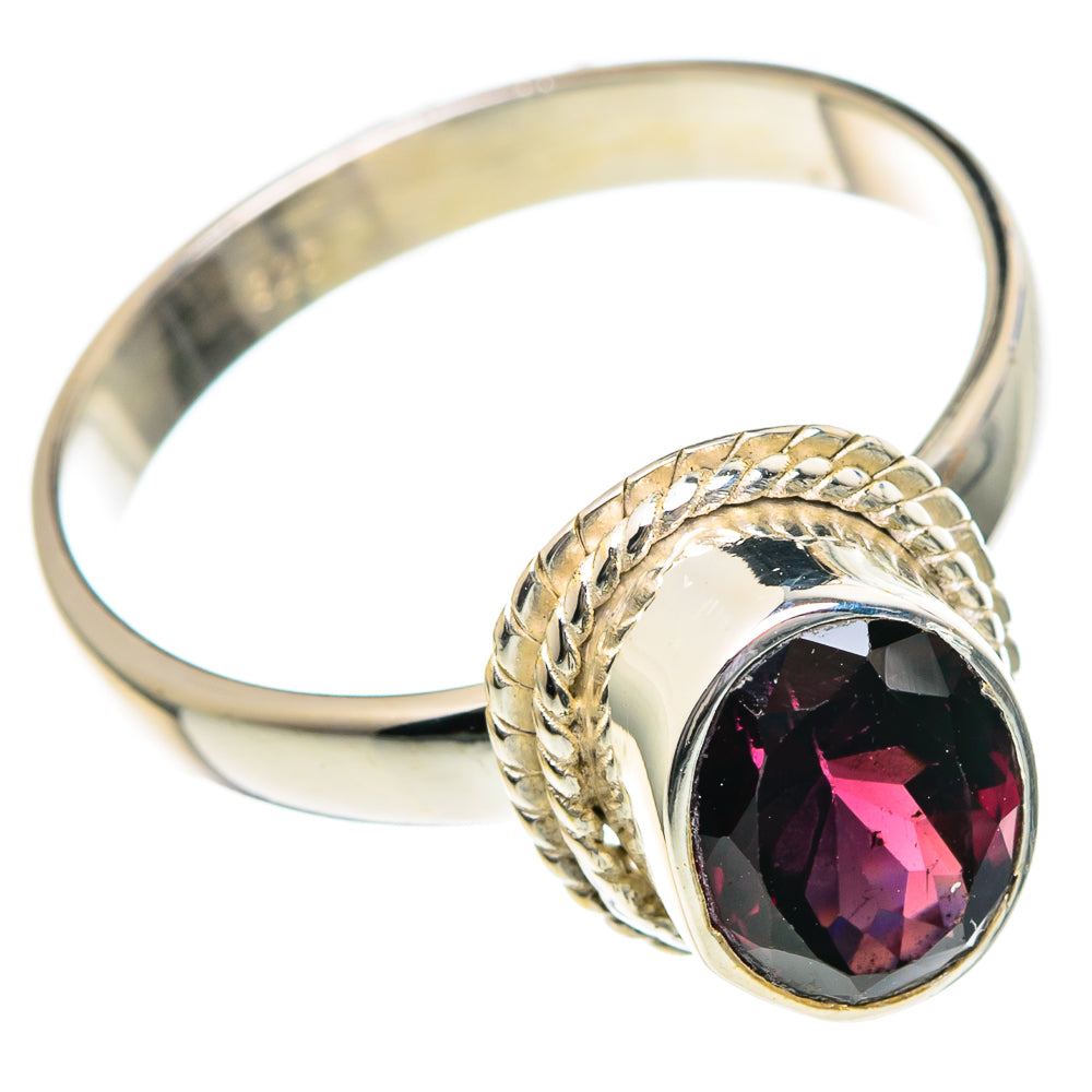 Red Spinel Rings handcrafted by Anasilvercos - RING96437