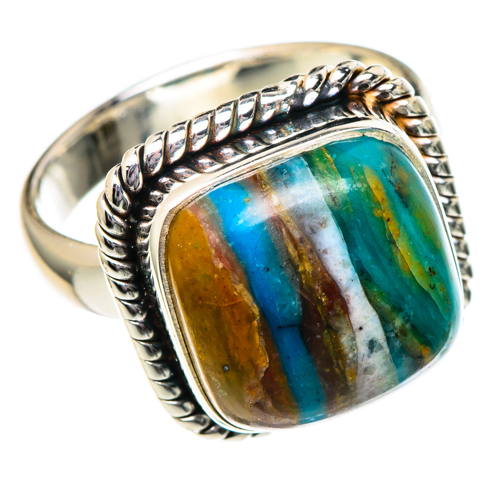 Peruvian Opal Rings handcrafted by Anasilvercos - RING96447
