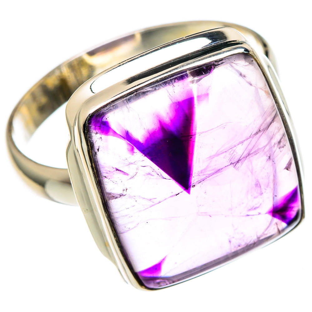 Star Amethyst Rings handcrafted by Anasilvercos - RING96464