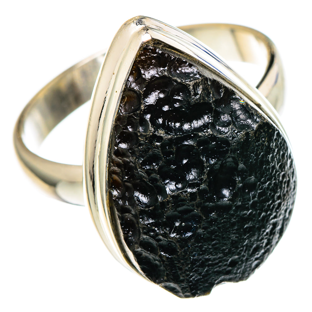 Tektite Rings handcrafted by Anasilvercos - RING96466 - Photo 2