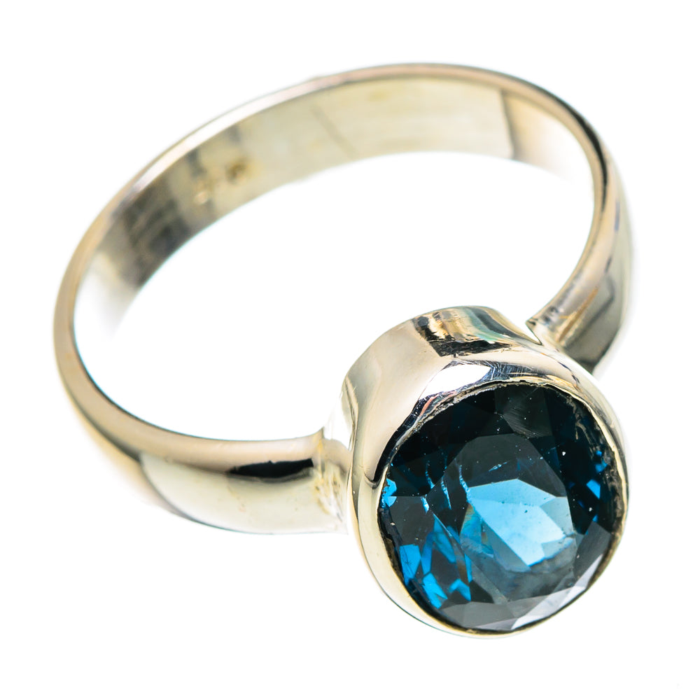 Blue Spinel Rings handcrafted by Anasilvercos - RING96468