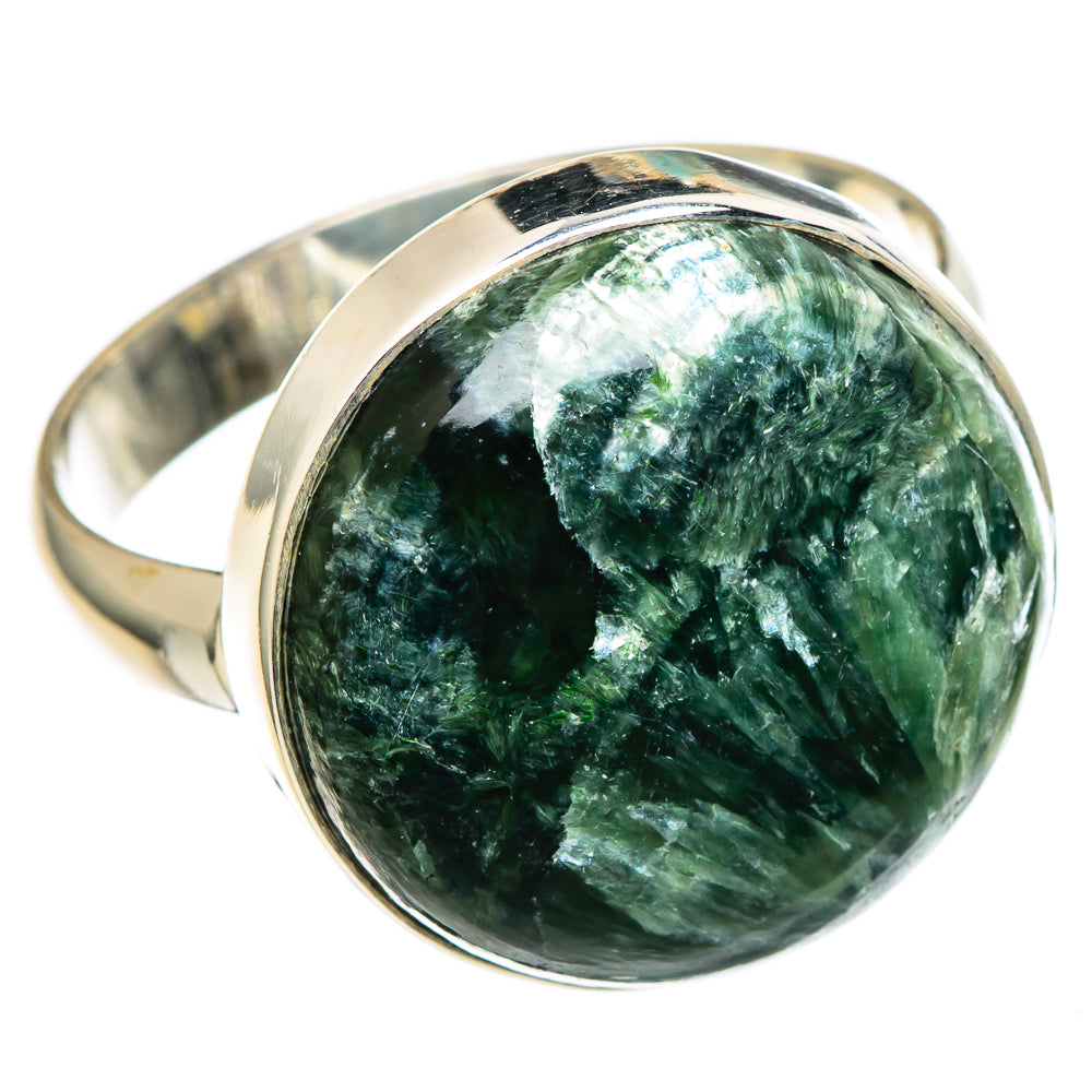 Seraphinite Rings handcrafted by Anasilvercos - RING96471