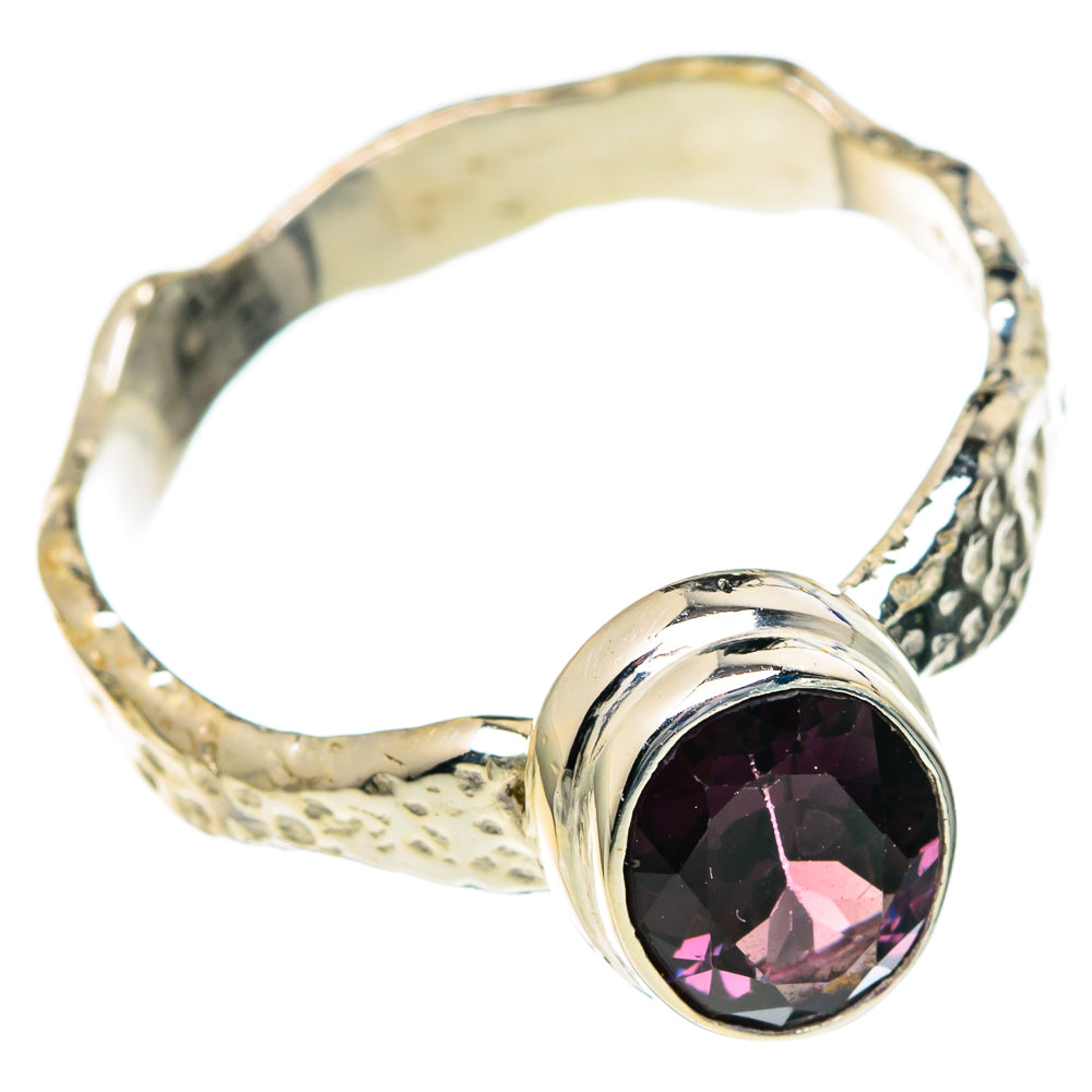 Pink Quartz Rings handcrafted by Anasilvercos - RING96477