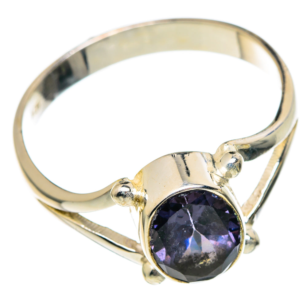 Purple Spinel Rings handcrafted by Anasilvercos - RING96480