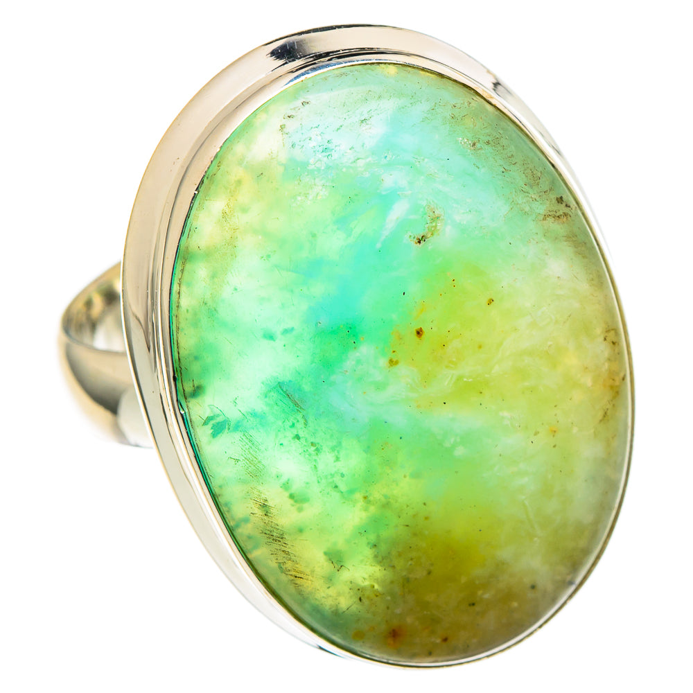 Peruvian Opal Rings handcrafted by Anasilvercos - RING96504