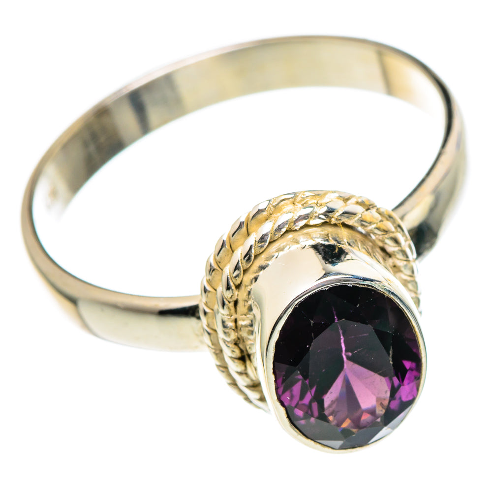 Purple Spinel Rings handcrafted by Anasilvercos - RING96509