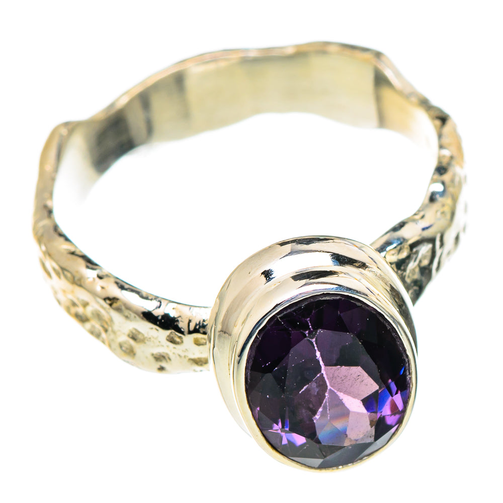 Purple Spinel Rings handcrafted by Anasilvercos - RING96513