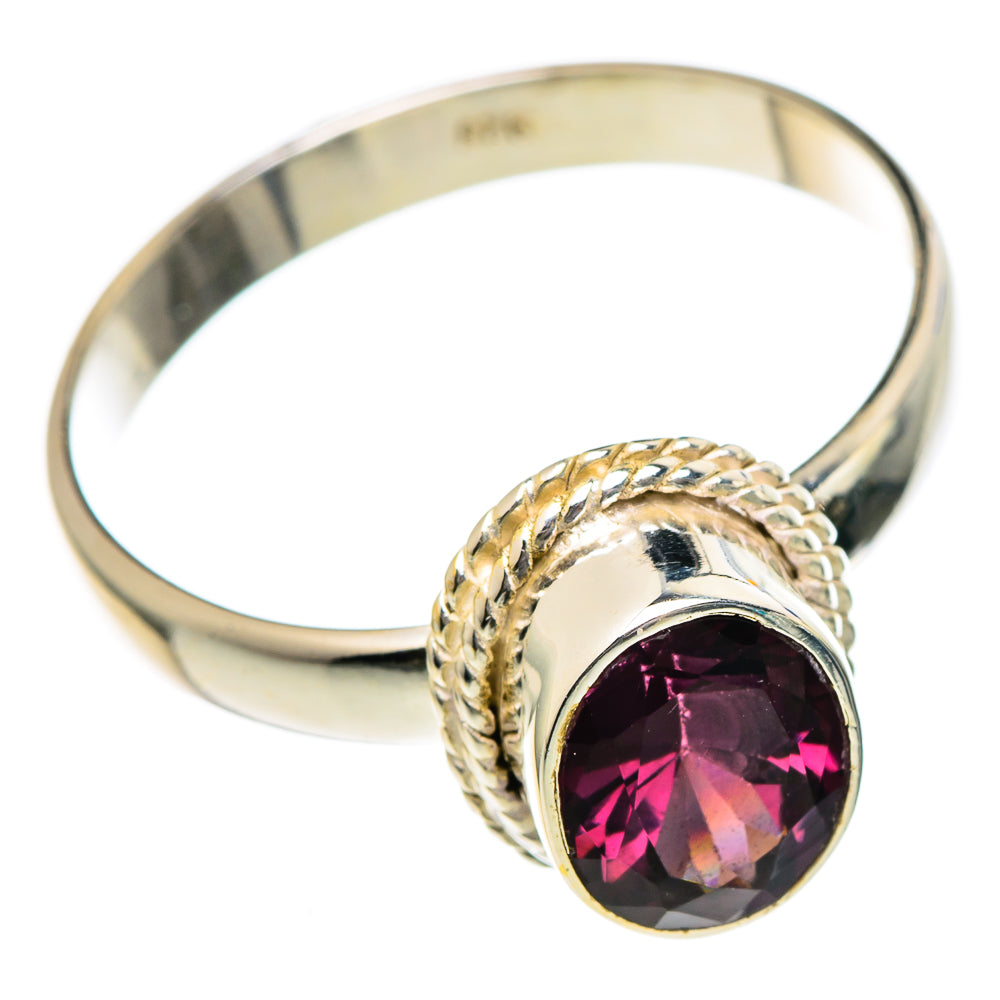 Red Spinel Rings handcrafted by Anasilvercos - RING96529