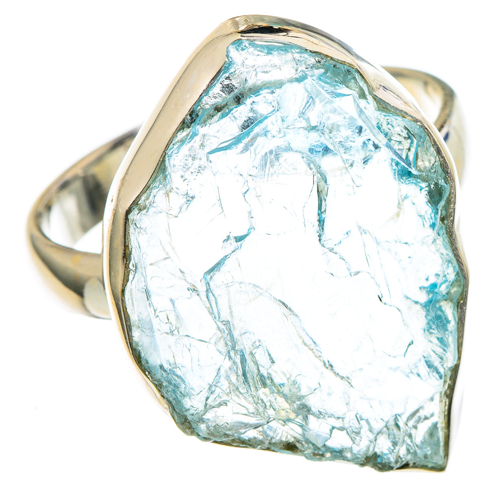 Aquamarine Rings handcrafted by Anasilvercos - RING96537 - Photo 2