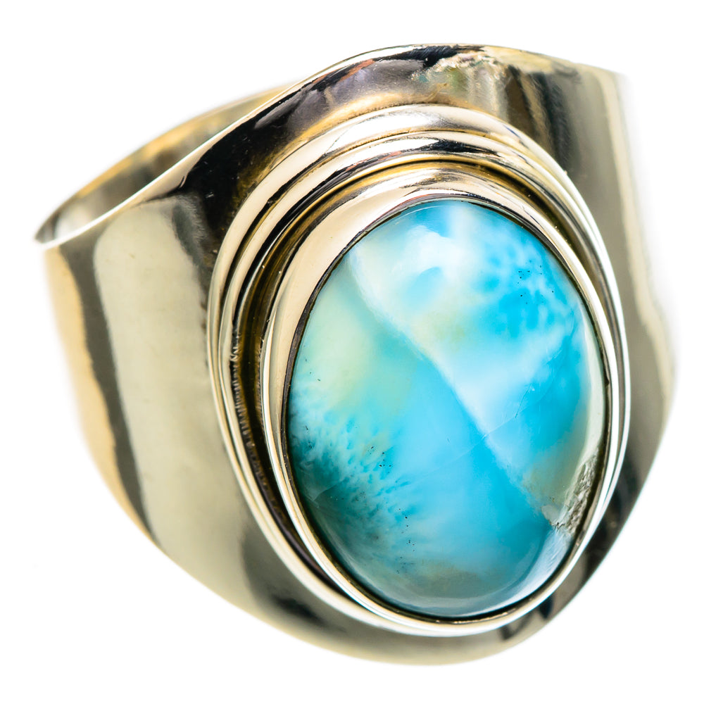 Larimar Rings handcrafted by Anasilvercos - RING96538