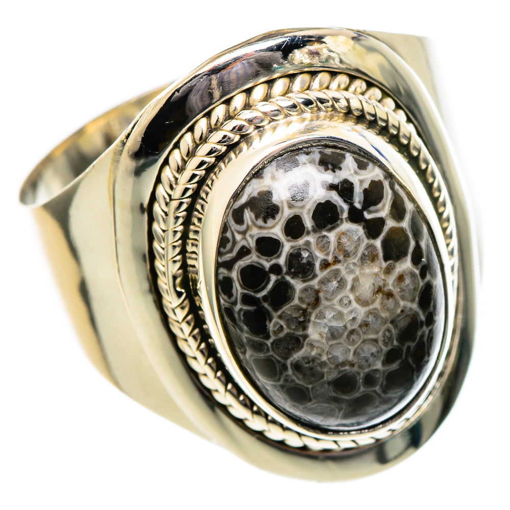 Stingray Coral Rings handcrafted by Anasilvercos - RING96547 - Photo 2