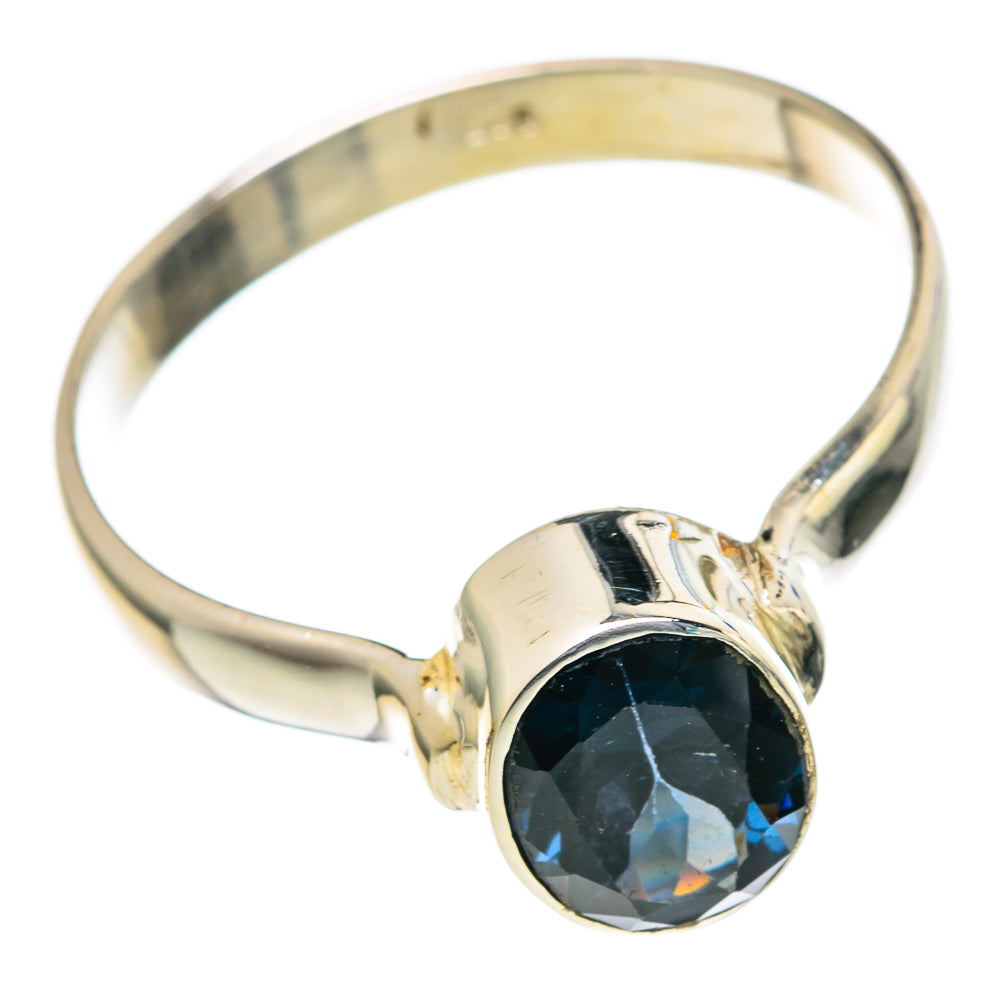 Blue Spinel Rings handcrafted by Anasilvercos - RING96549