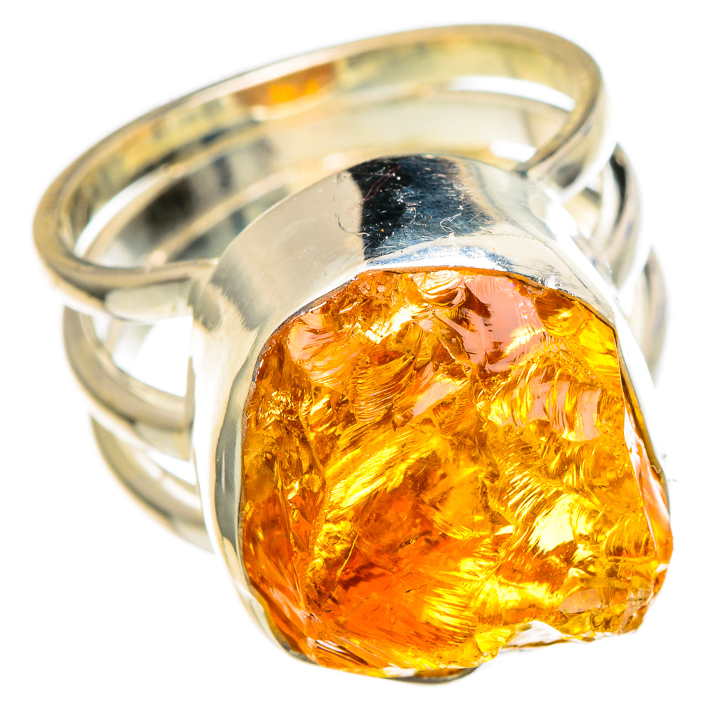 Citrine Rings handcrafted by Anasilvercos - RING96555