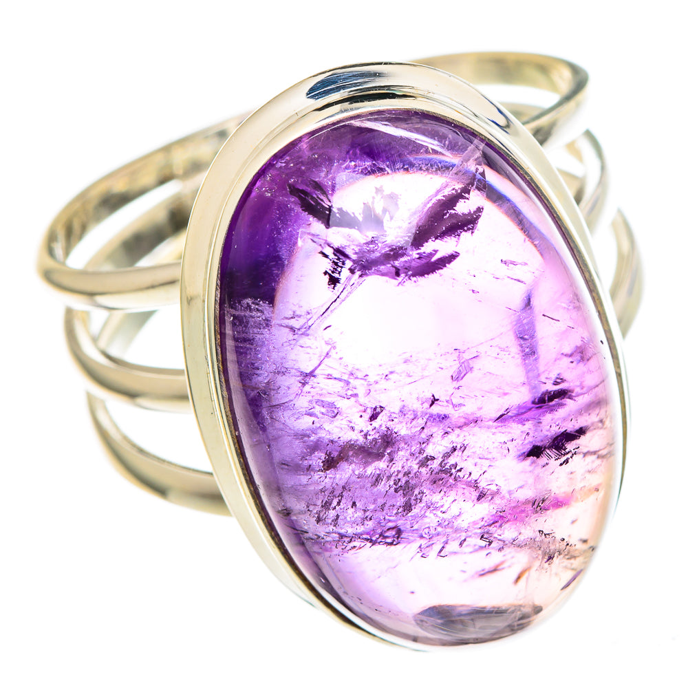Star Amethyst Rings handcrafted by Anasilvercos - RING96561