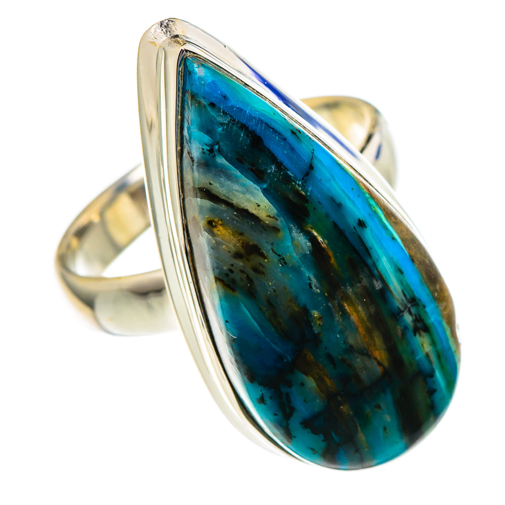 Peruvian Opal Rings handcrafted by Anasilvercos - RING96573