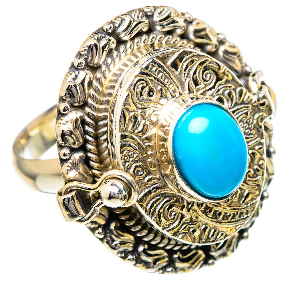 Larimar Rings handcrafted by Anasilvercos - RING96574