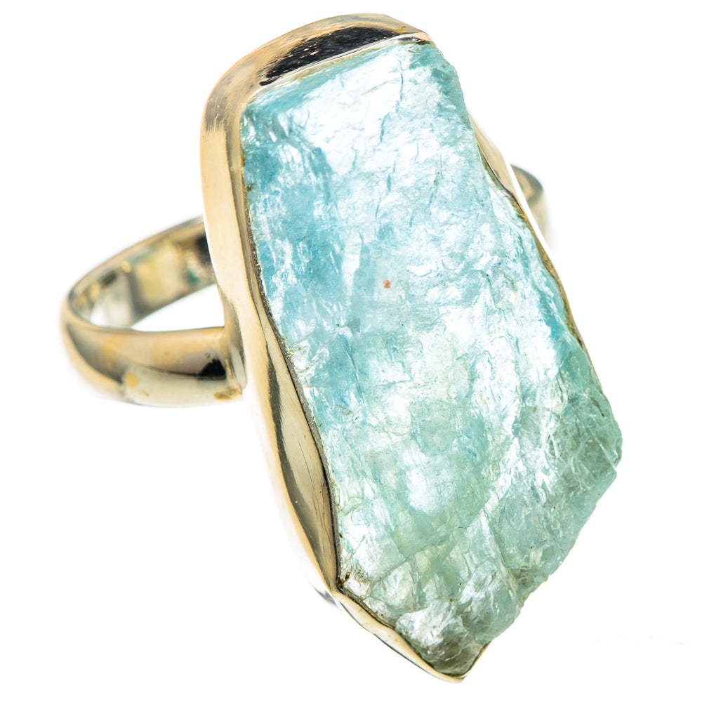 Aquamarine Rings handcrafted by Anasilvercos - RING96576