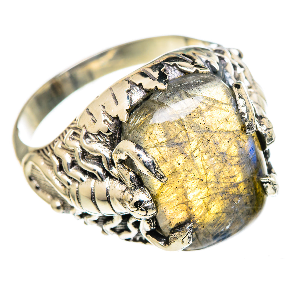 Labradorite Rings handcrafted by Anasilvercos - RING96579