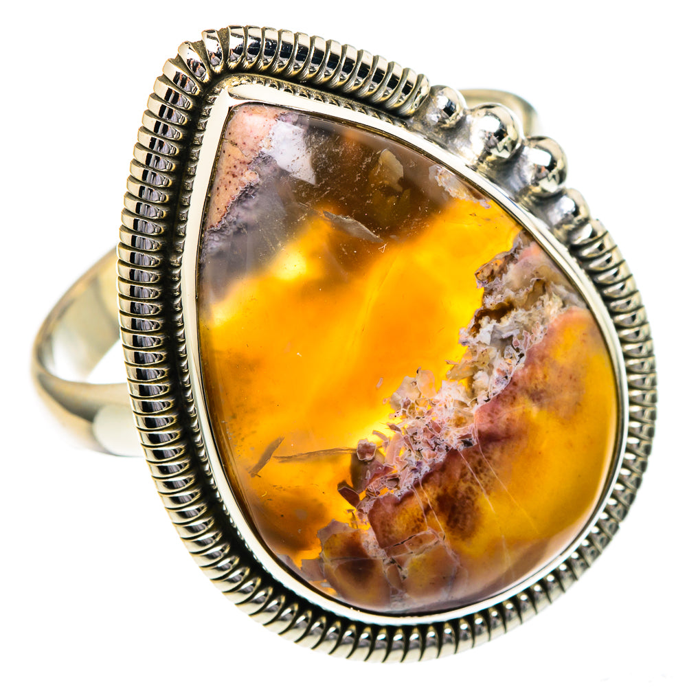 Brecciated Mookaite Rings handcrafted by Anasilvercos - RING96589 - Photo 2