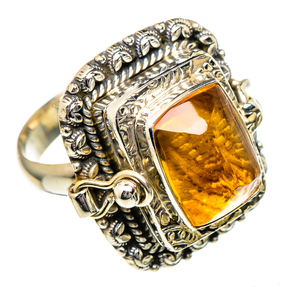 Citrine Rings handcrafted by Anasilvercos - RING96590