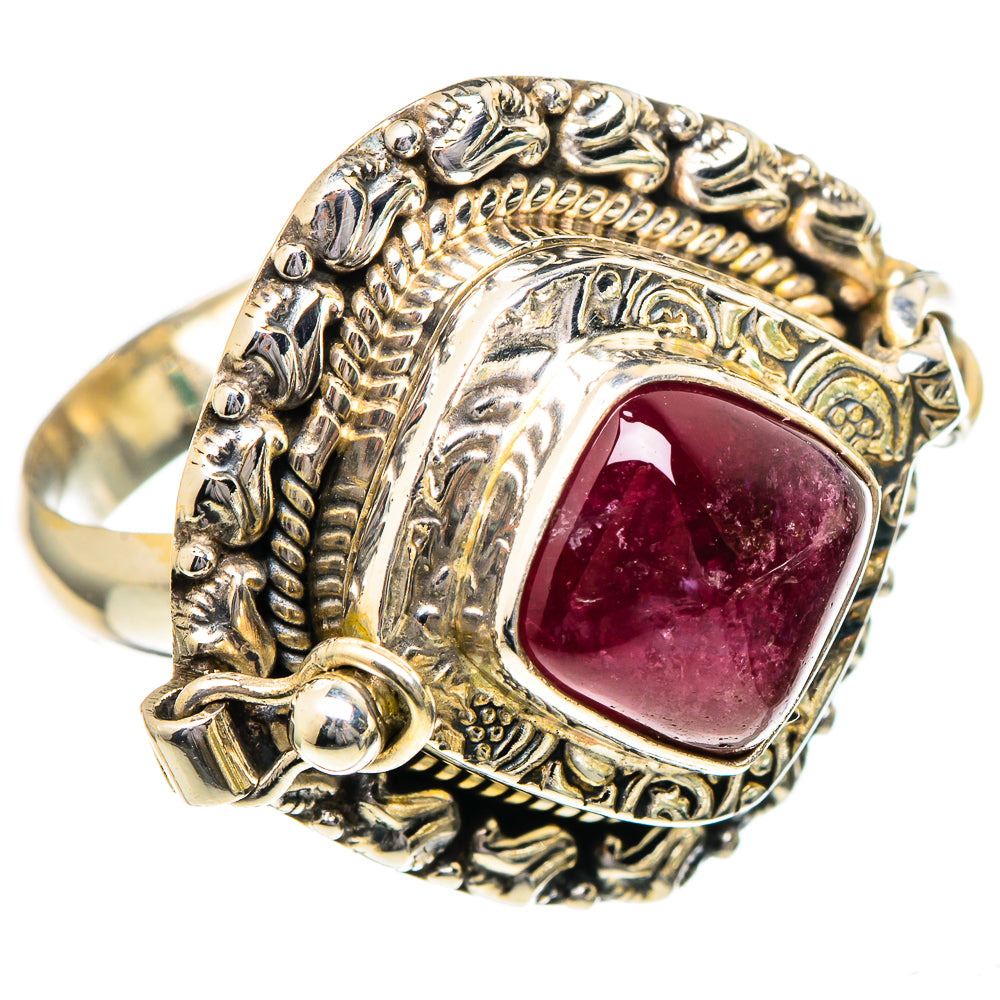 Pink Tourmaline Rings handcrafted by Anasilvercos - RING96592