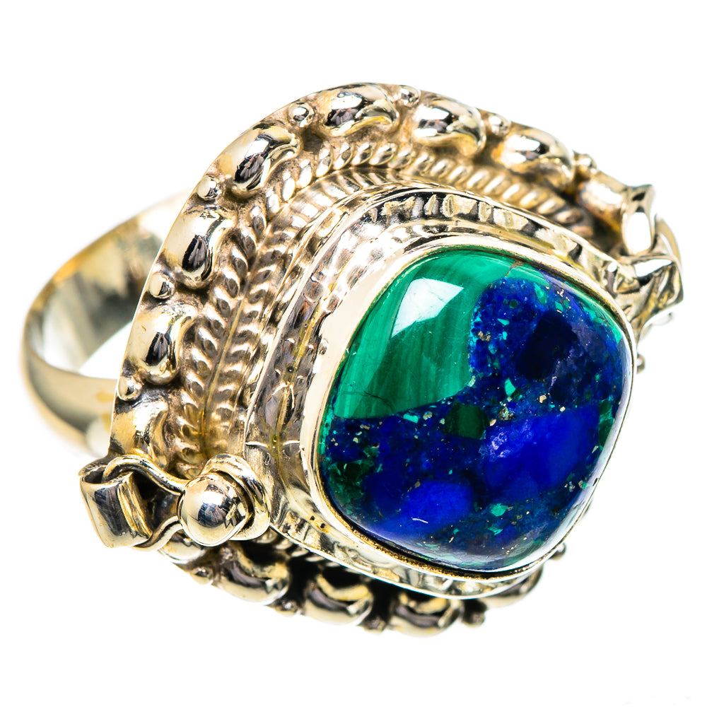 Azurite Rings handcrafted by Anasilvercos - RING96602