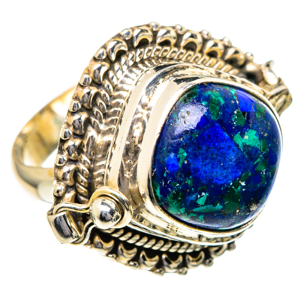 Azurite Rings handcrafted by Anasilvercos - RING96605
