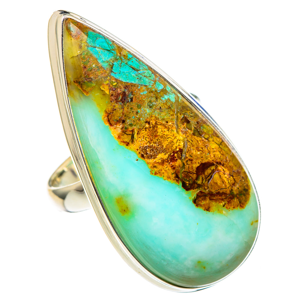 Peruvian Opal Rings handcrafted by Anasilvercos - RING96607