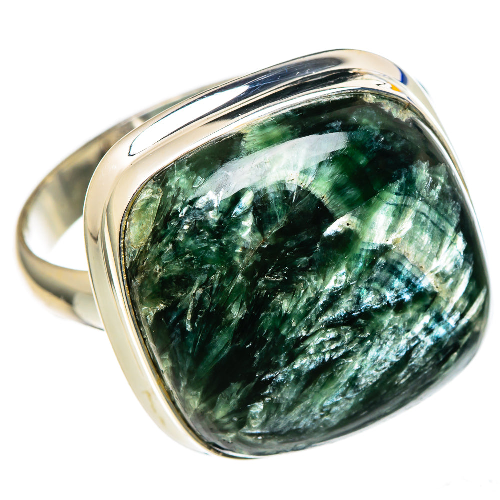 Seraphinite Rings handcrafted by Anasilvercos - RING96615 - Photo 2