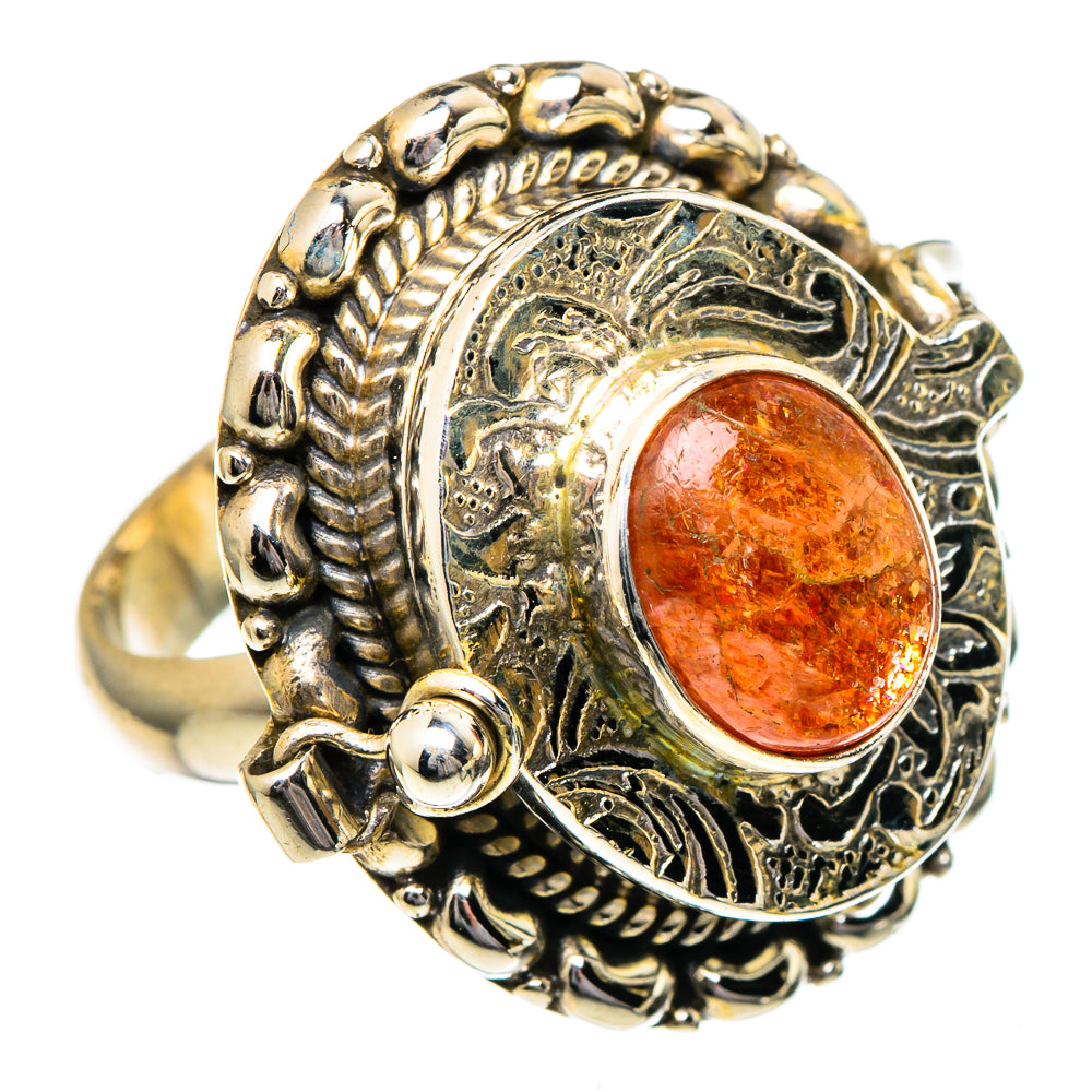 Sunstone Rings handcrafted by Anasilvercos - RING96628