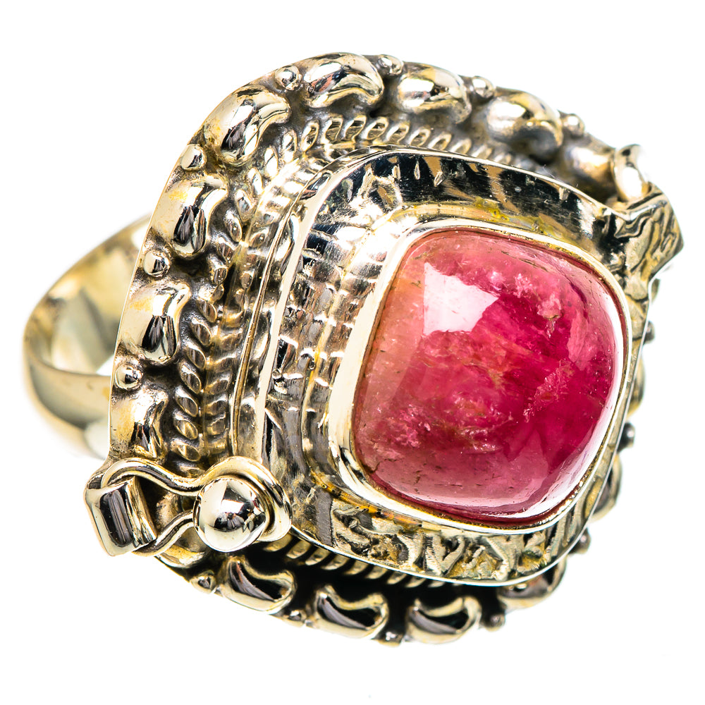 Pink Tourmaline Rings handcrafted by Anasilvercos - RING96630