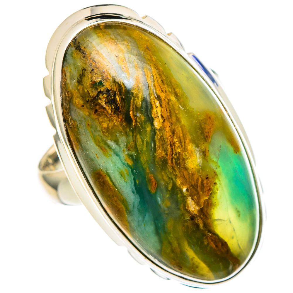 Peruvian Opal Rings handcrafted by Anasilvercos - RING96644