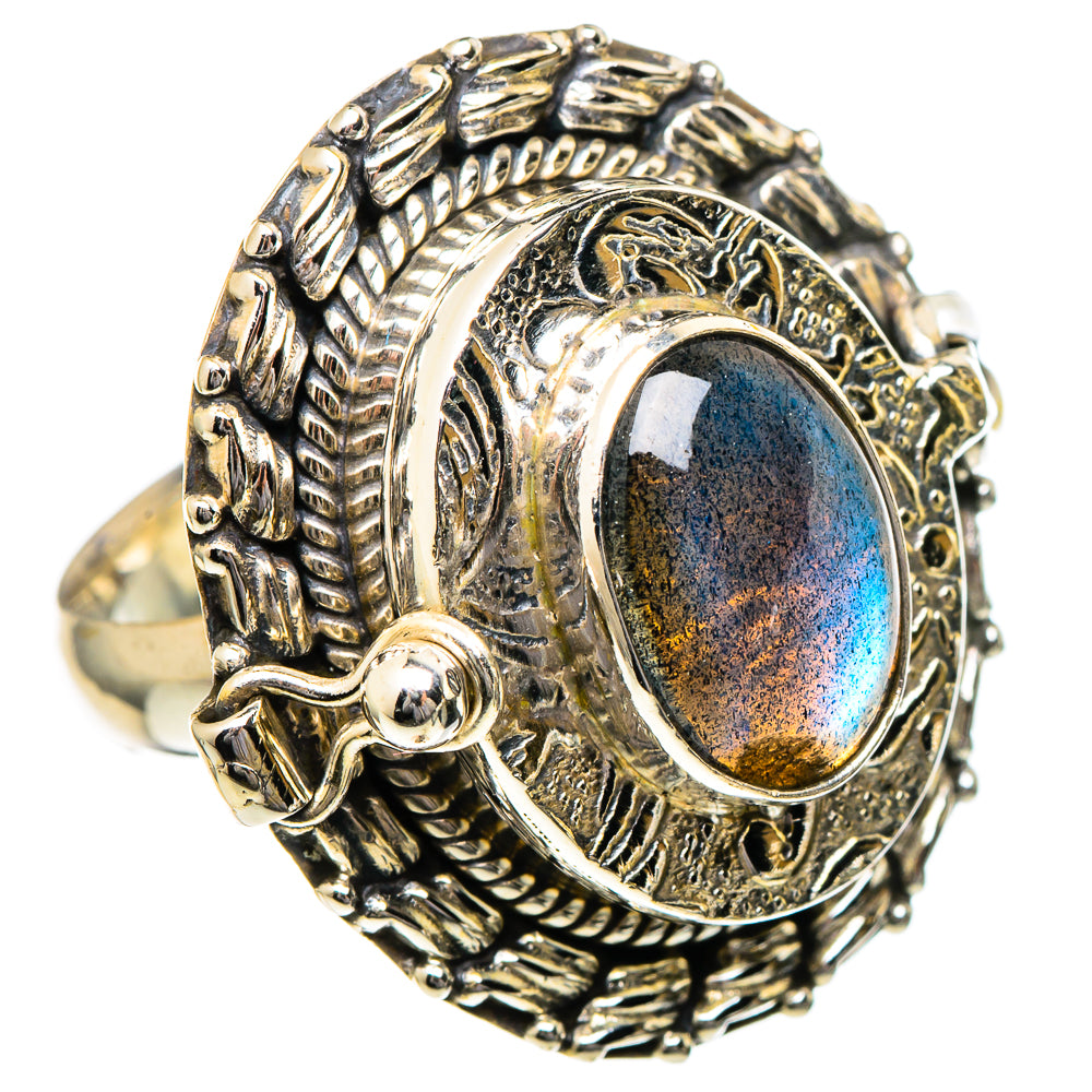 Labradorite Rings handcrafted by Anasilvercos - RING96666