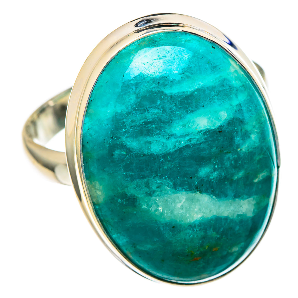Amazonite Rings handcrafted by Anasilvercos - RING96668 - Photo 2