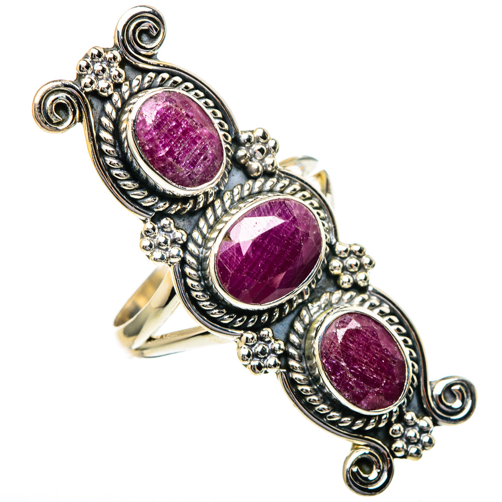 Ruby Rings handcrafted by Anasilvercos - RING96675
