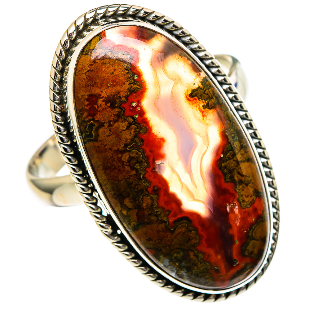 Moroccan Agate Rings handcrafted by Anasilvercos - RING96683